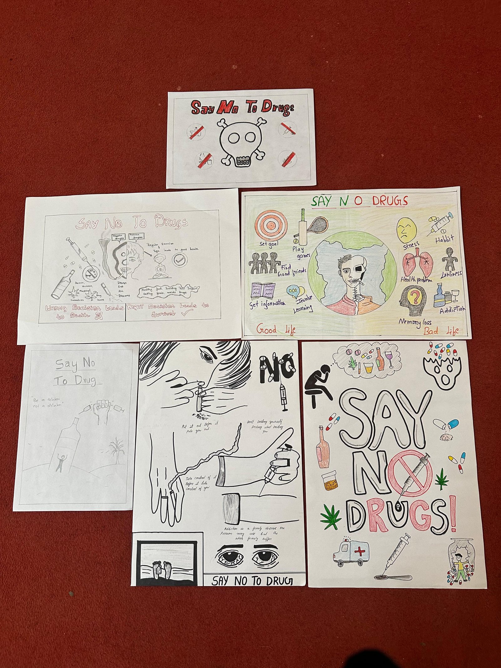 Poster-Making Competition on Drug Awareness